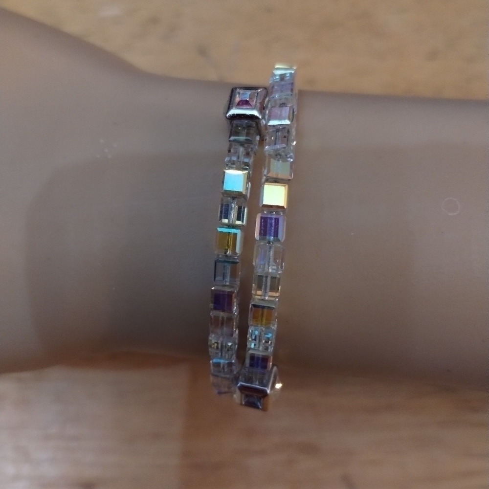 Beautiful beaded women's bracelet jewelry wrap